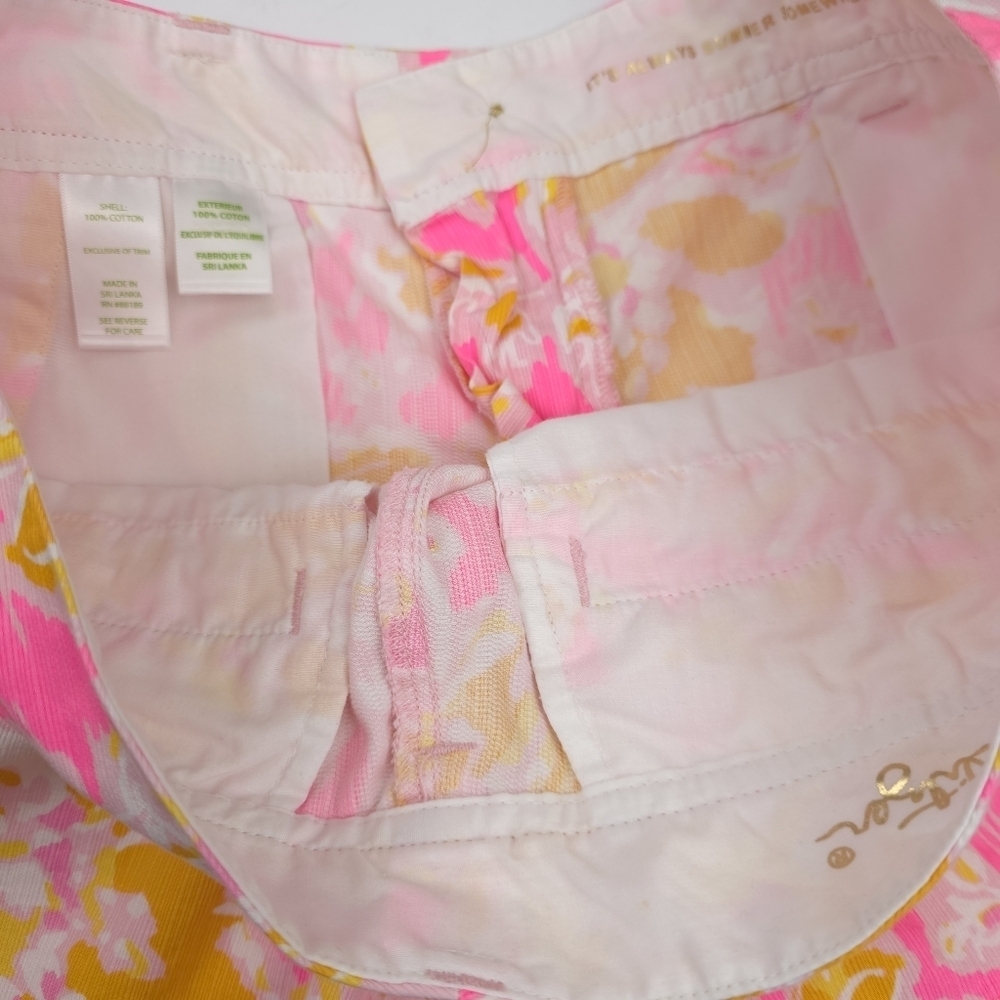 Lilly Pullitzer Kir Royal Pink The Callahan Shorts Sz 6 - Picture 9 of 10